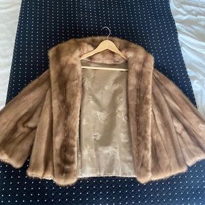 1940s/1950s Genuine Mink Crop Jacket